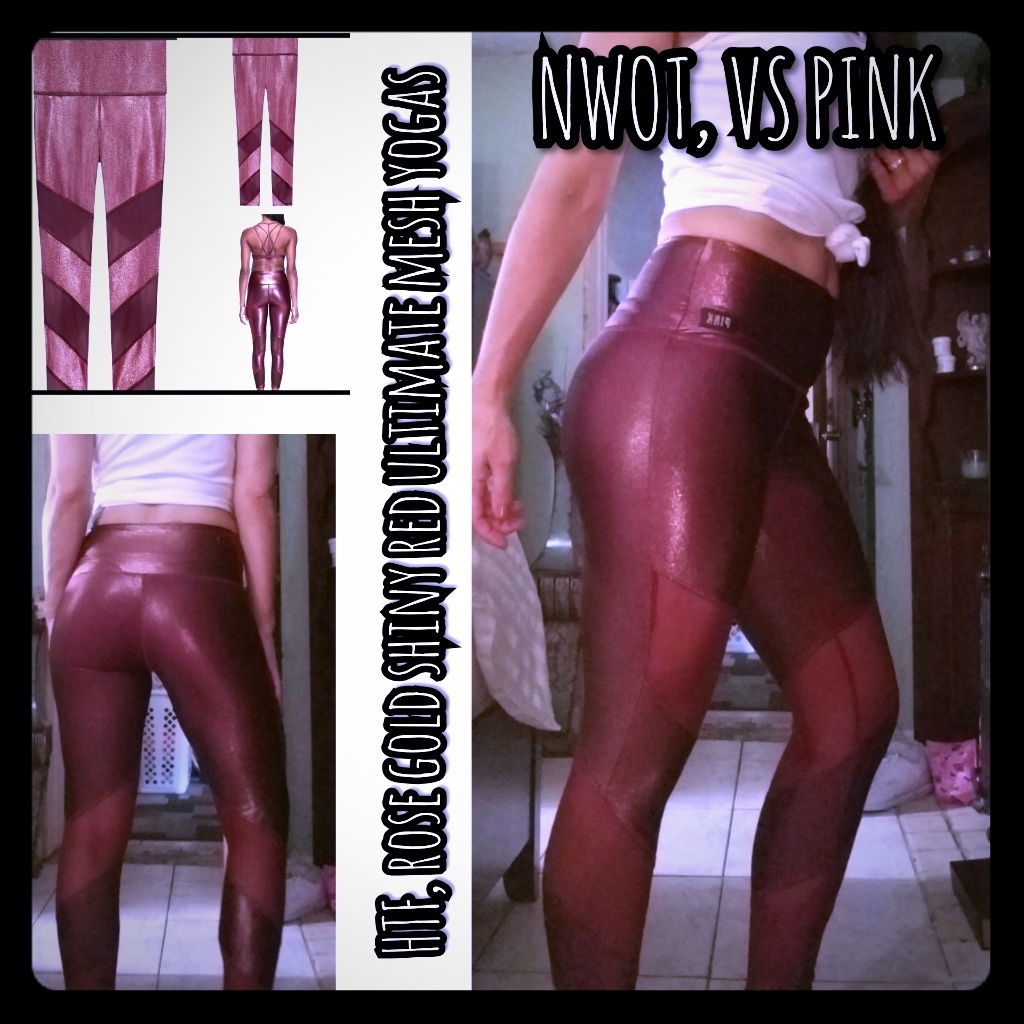Nwot Rare Metallic Pink Ultimate Yogas